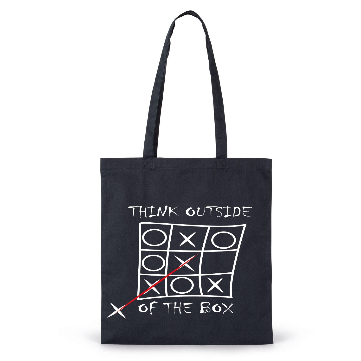 Jutebeutel »Think outside the box«        