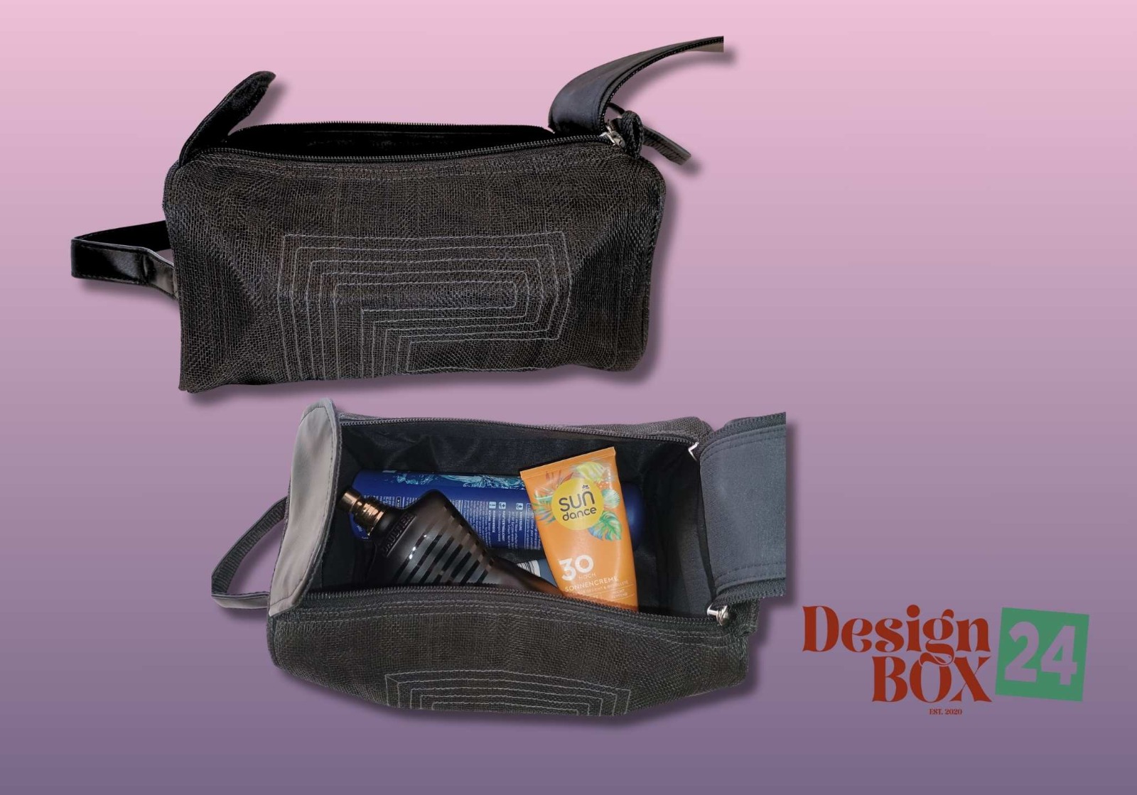  »Kulturbeutel aus Moskitonetz«             