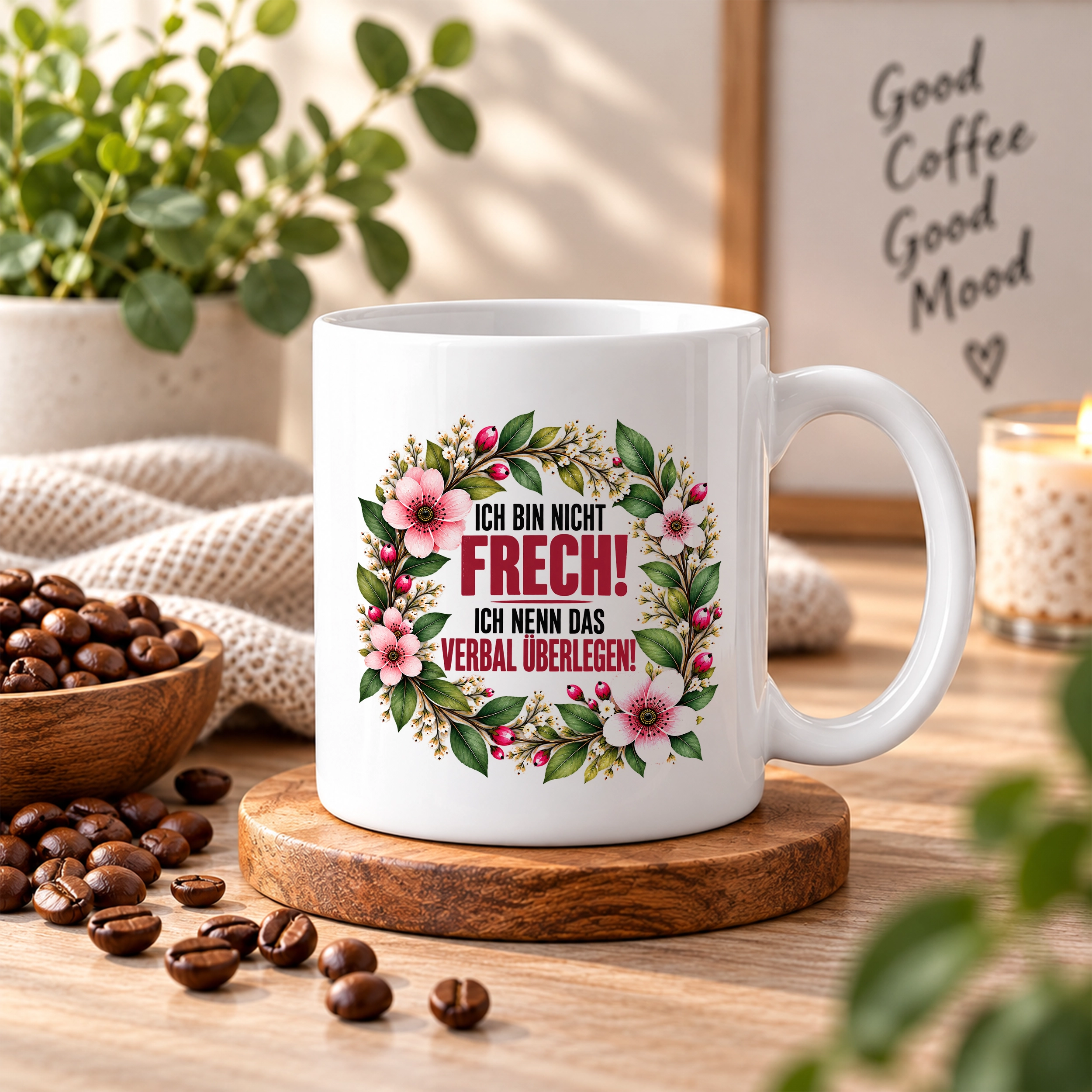 Tasse »Ich bin nicht Frech«             