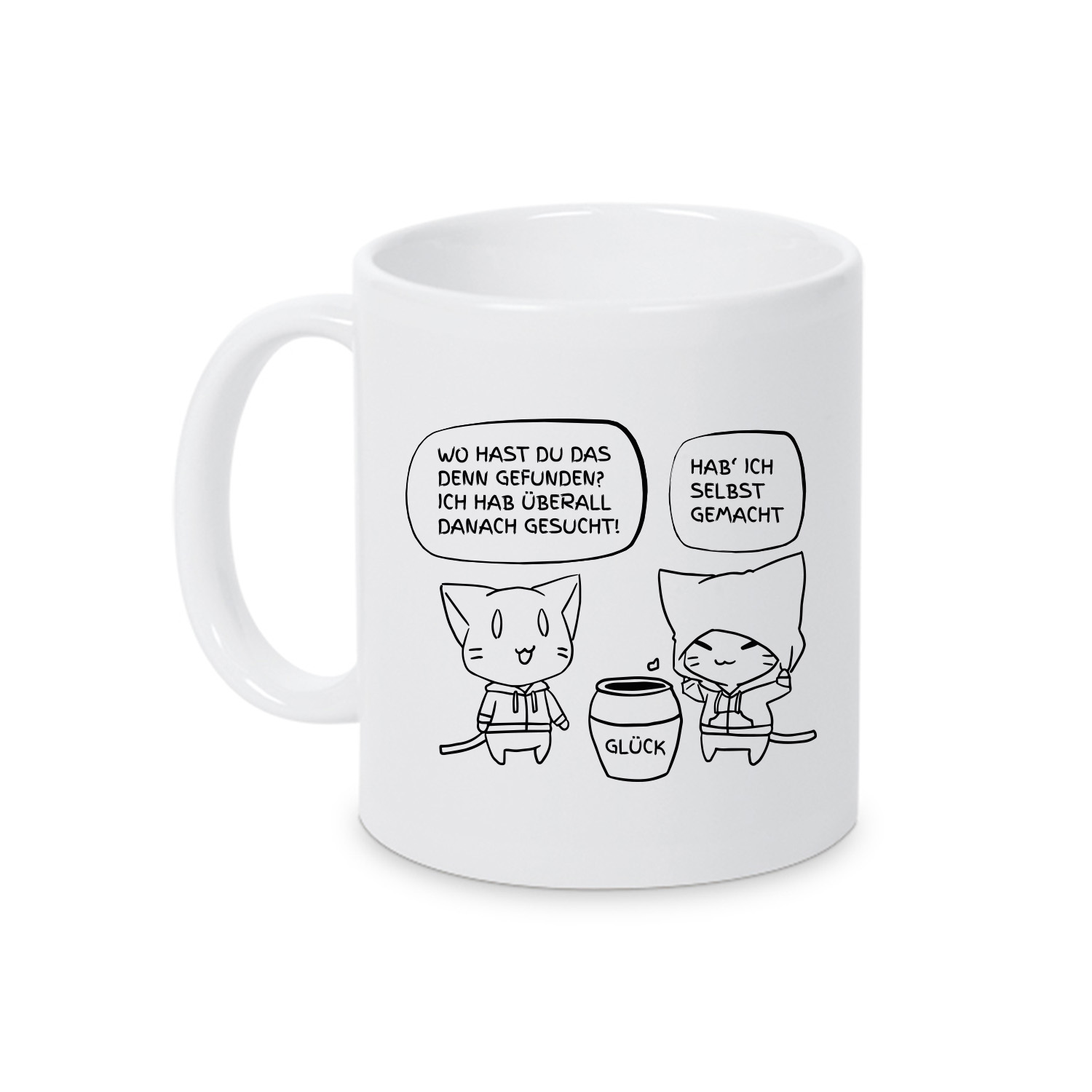 Tasse »Glück selber gemacht«            