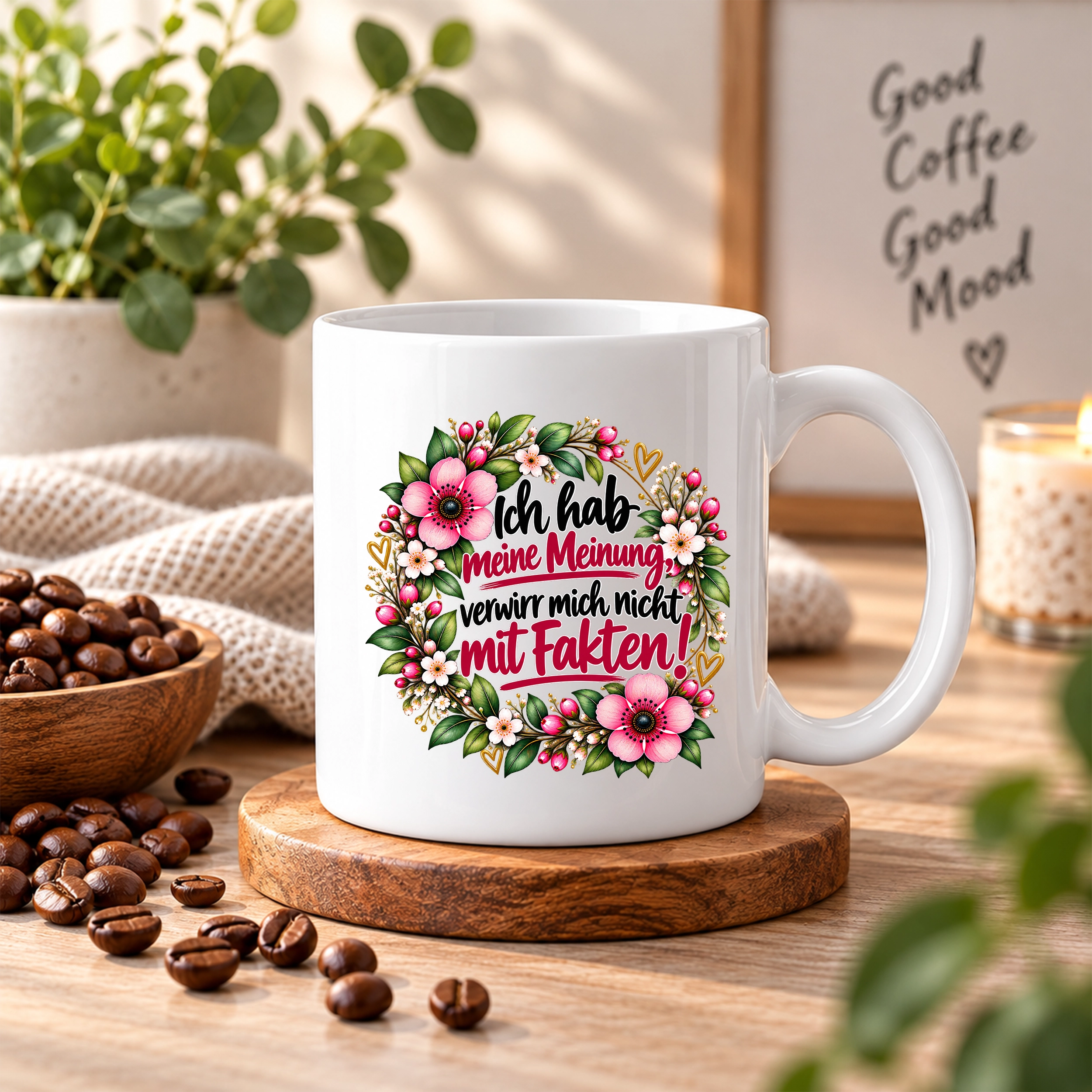 Tasse »Ich hab meine Meinung«        