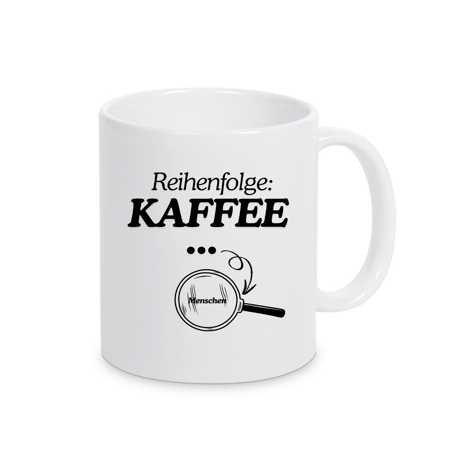 Tasse »Reihenfolge«              
