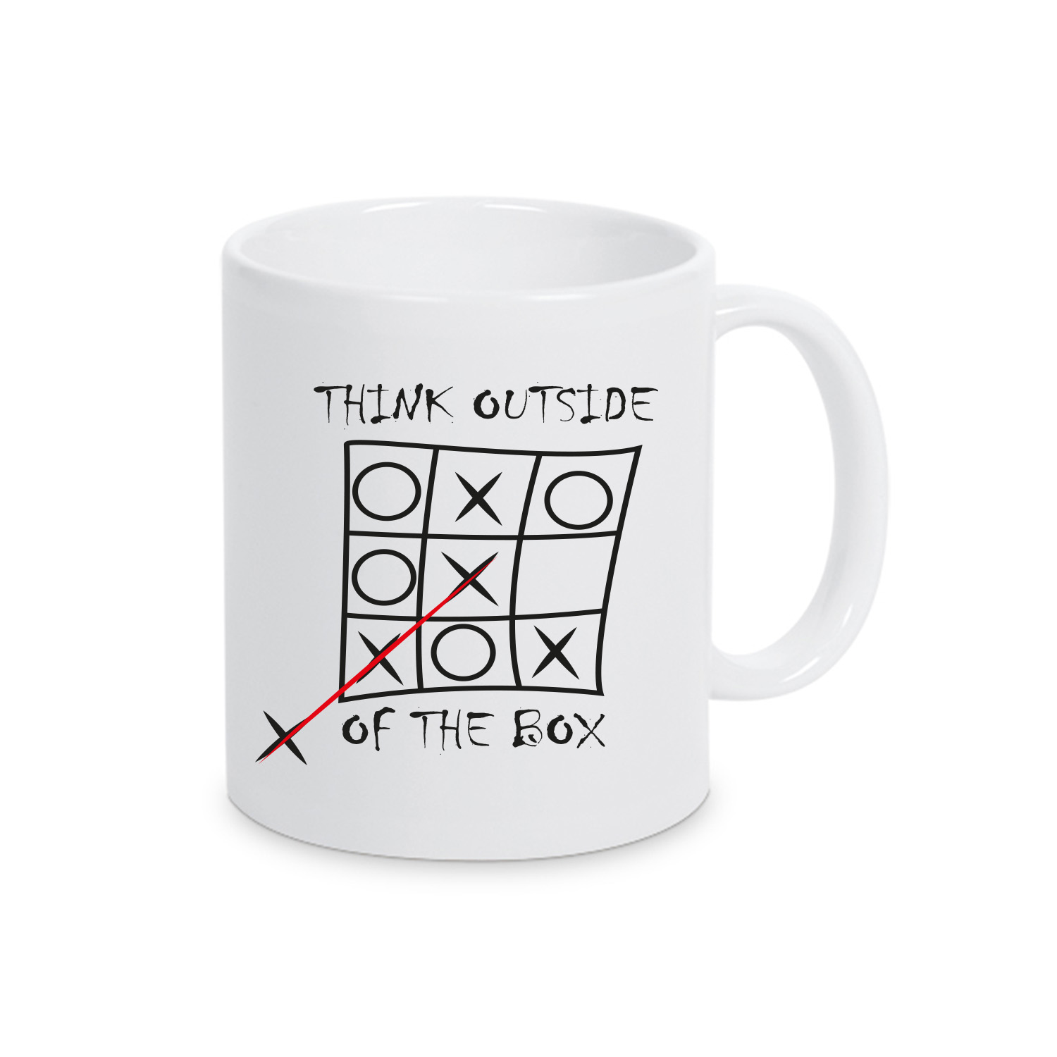 Tasse »Think outside the box«            