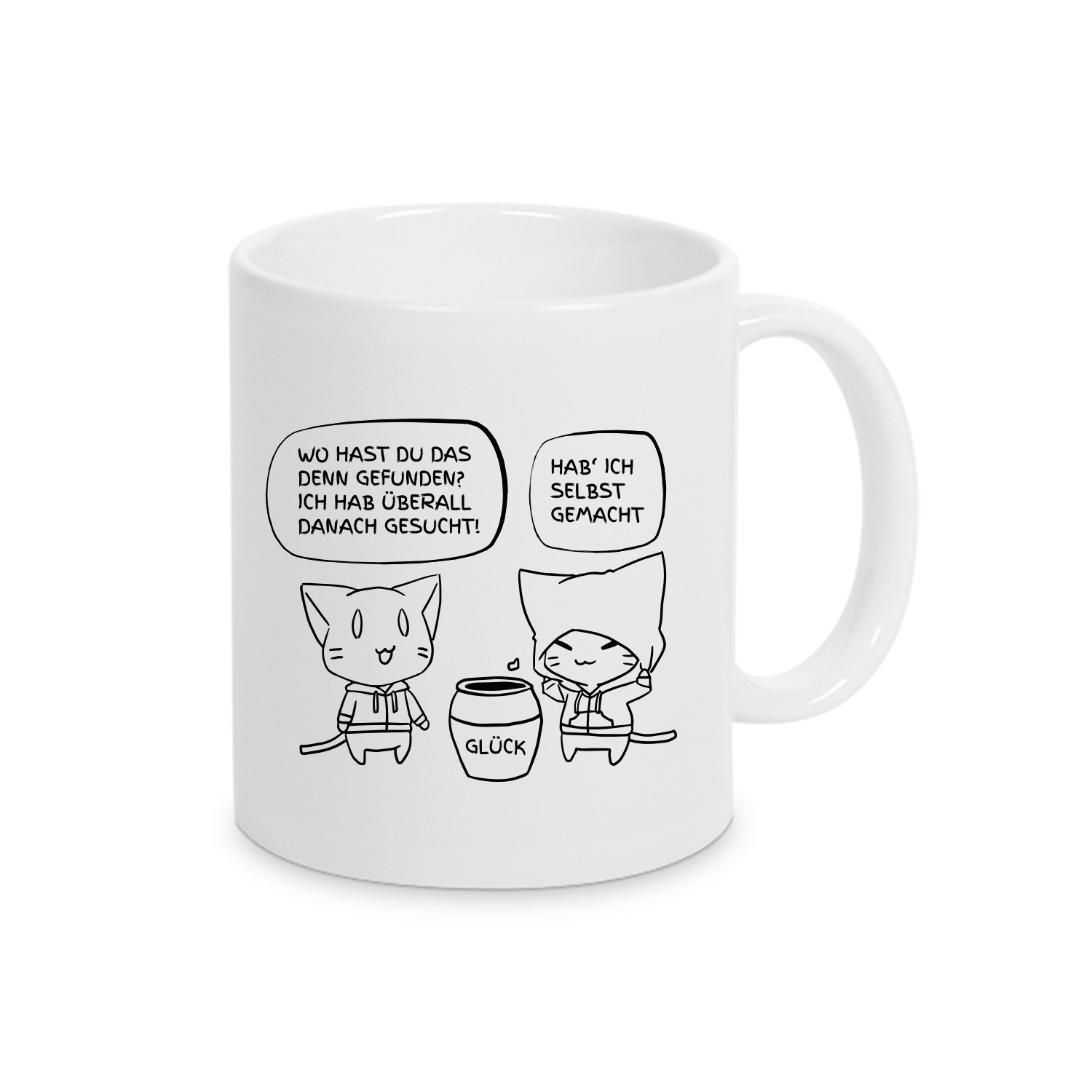Tasse »Glück selber gemacht«            